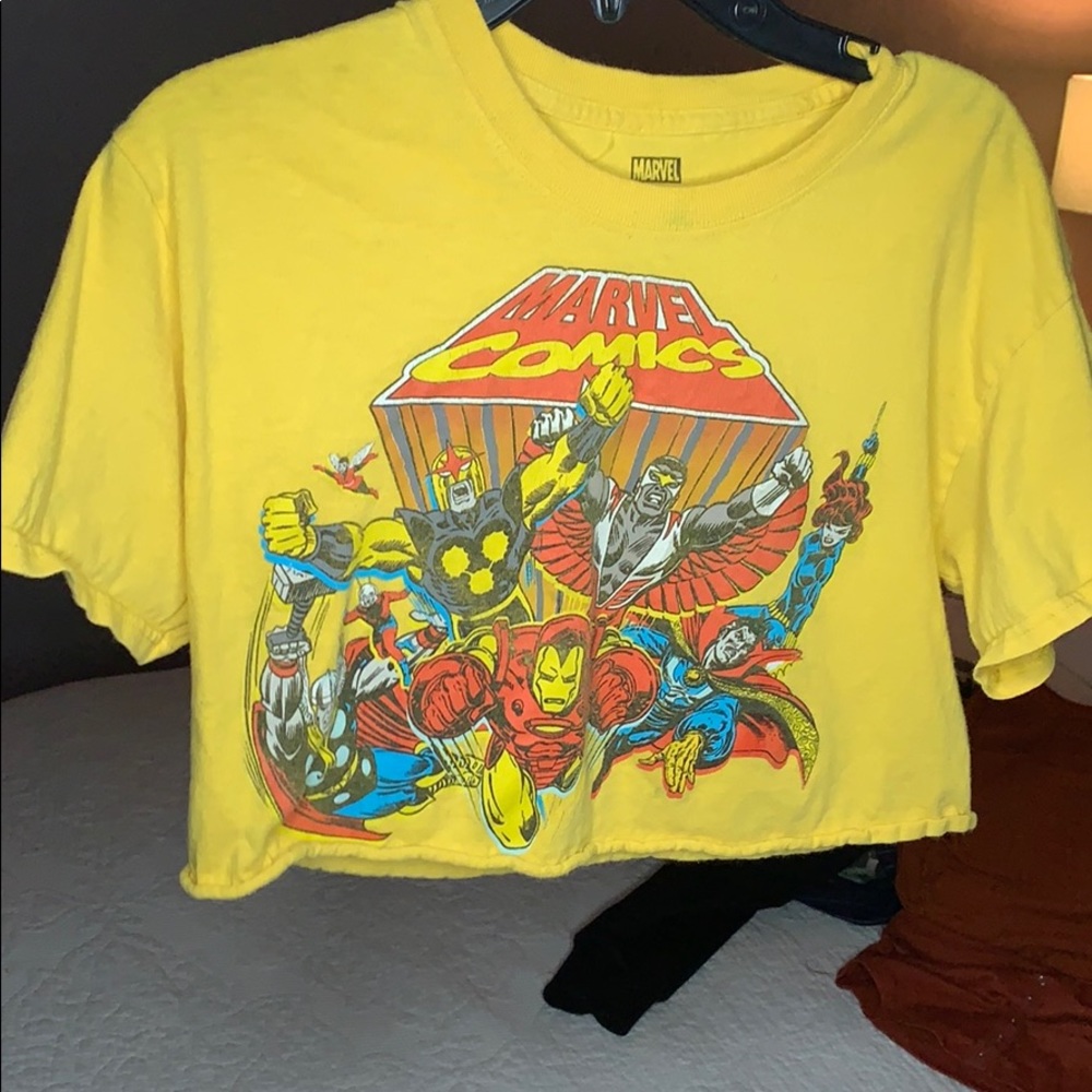 Marvel crop top